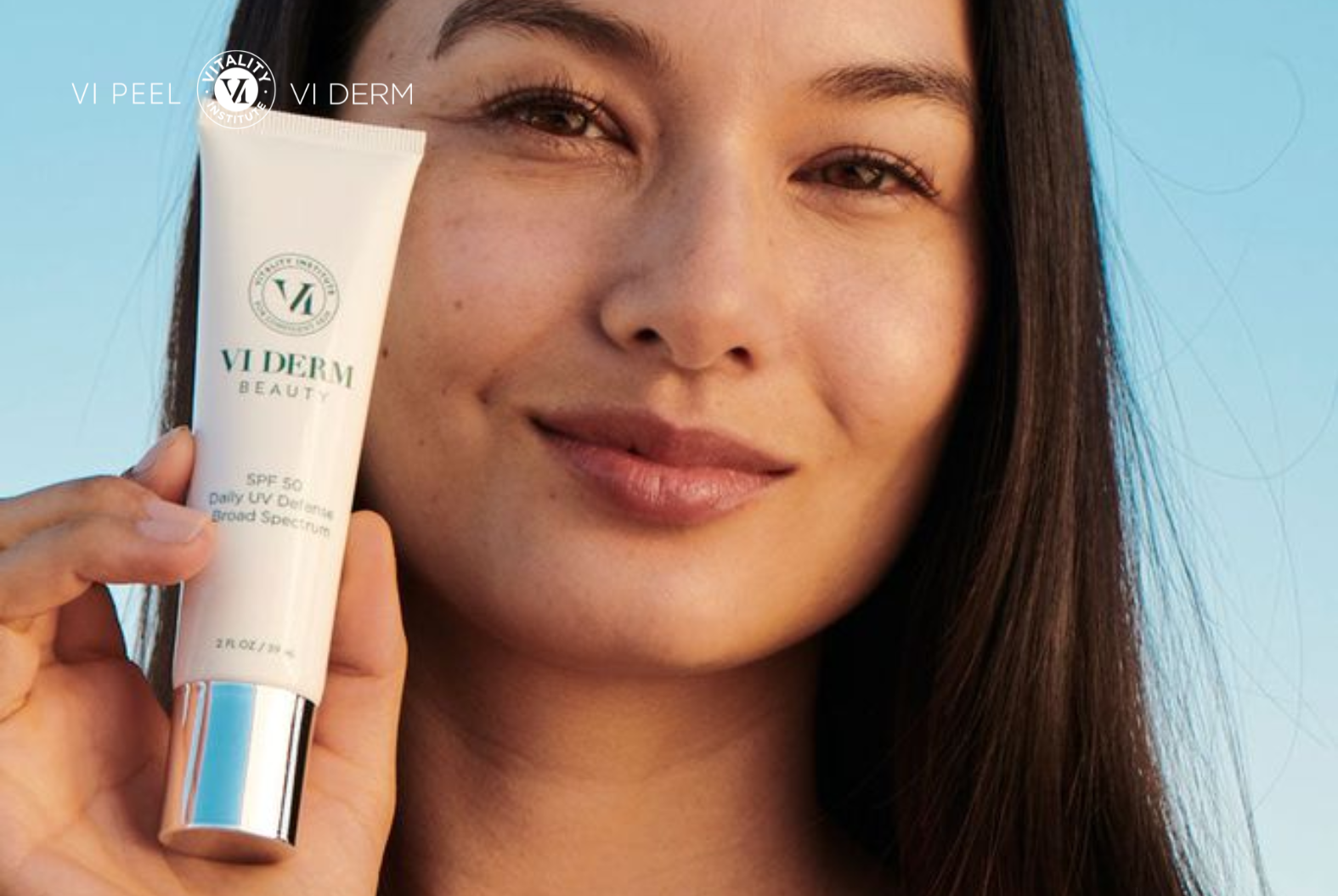 VI Derm SPF 50 Daily UV Defense Broad Spectrum Sunscreen