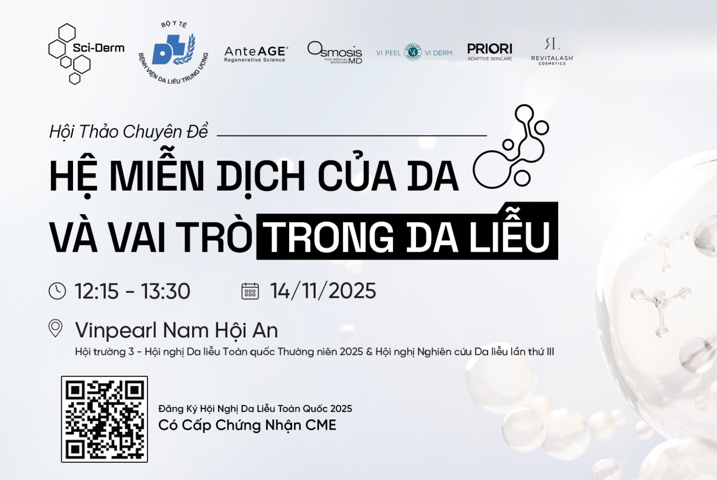 VI Derm - VI Peel Việt Nam Đồng Hành Cùng Hội nghị Da liễu Toàn quốc 2025